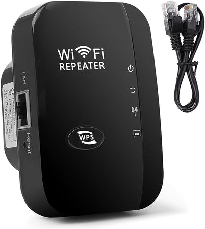 WiFi Extender, WiFi Signal Booster Up to 3000sq.ft and 30 Devices, WiFi  Range Extender, Wireless Internet Repeater, Long Range Amplifier with  Ethernet